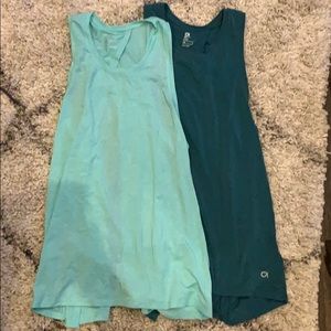 GapFit Open Back Breathe Tanks - Set of 2